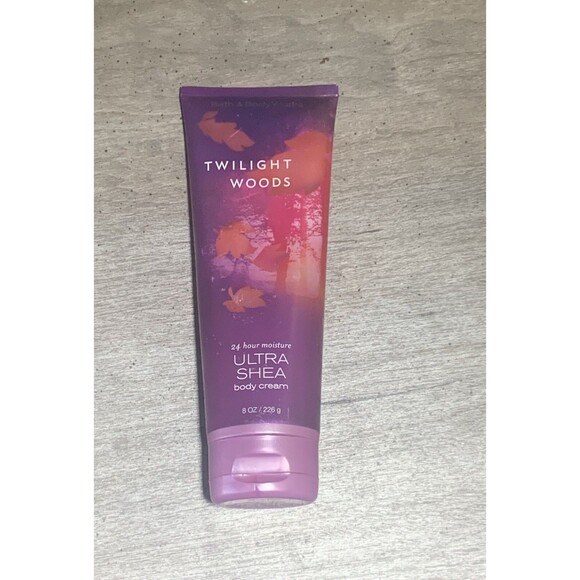NEW Bath and Body Works TWILIGHT WOODS Ultra Shea Body Cream 8 oz - Picture 1 of 3